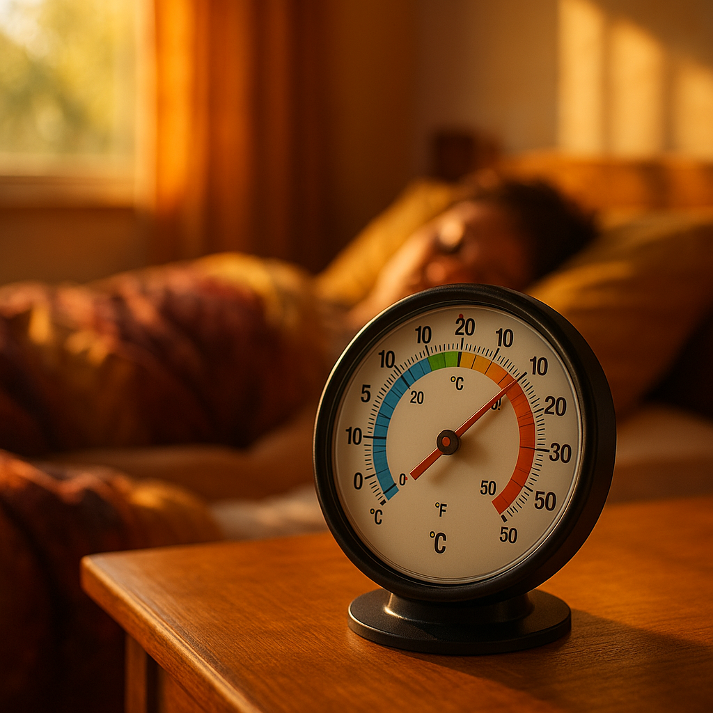 La temperatura ideal del dormitorio para dormir mejor
