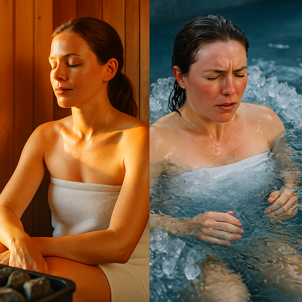 Contraste sauna-frío: el protocolo paso a paso