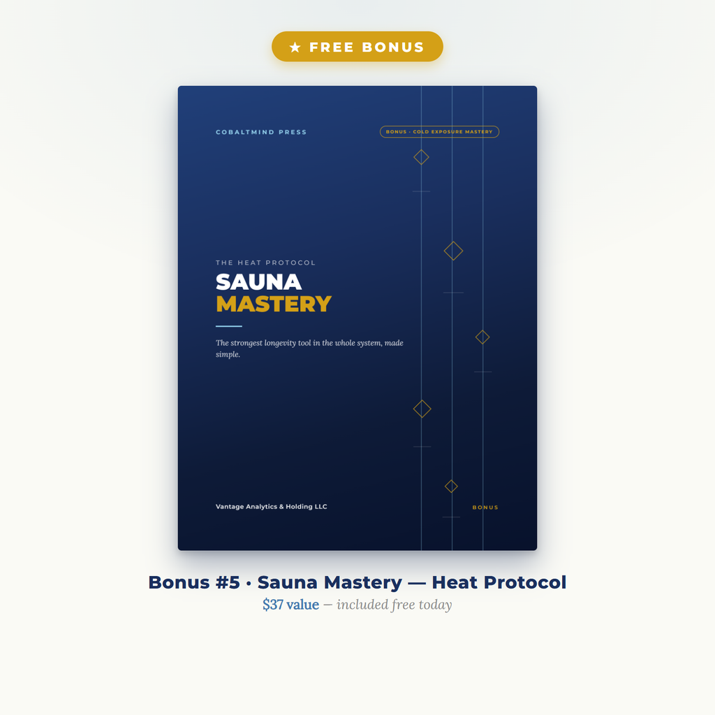 Free Bonus 5 — Sauna Mastery Heat Protocol